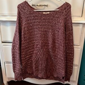 Women’s Burgundy Sweater